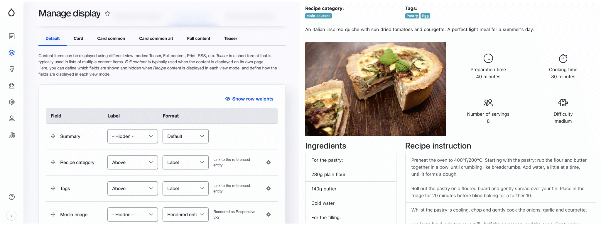 Example DruxtEntity component